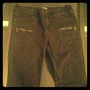 Nevermind by Adam Lavine - Black Pants with Zipper